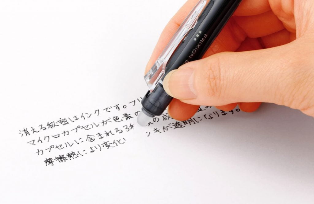 eraser pen Japan