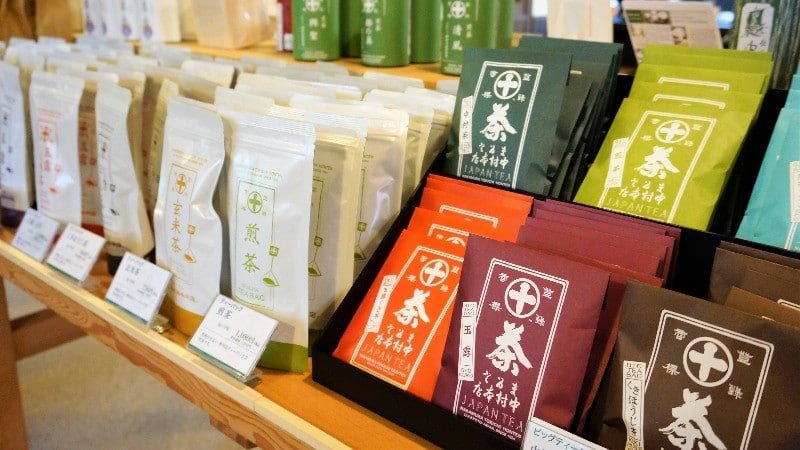 souvenir green tea japan